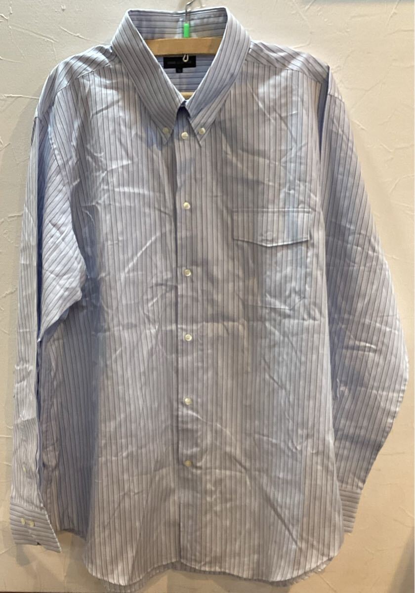 COMMECA DU MODE 長袖シャツ シャツ ワイシャツ 長袖 ストライプ　サイズ3L【T23647（209）】（5）