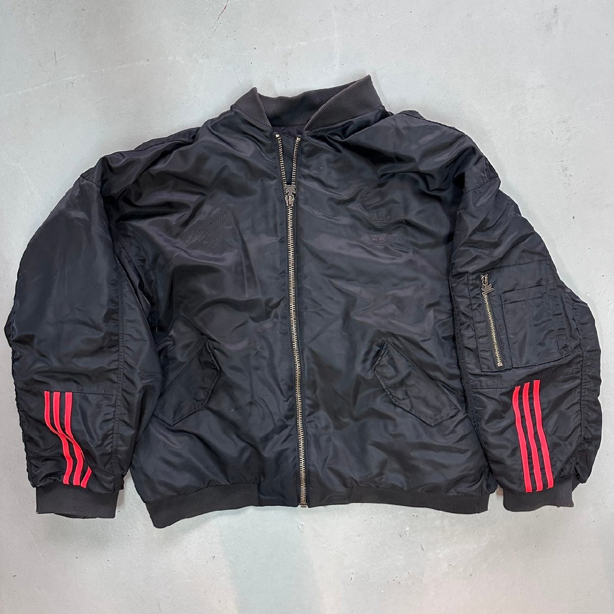 ☆adidas Originals x WILLY CHAVARRIA アディダス×ウィリー チャバリア☆Ori Wc Satin Bomber サテン ボンバージャケット KD9361