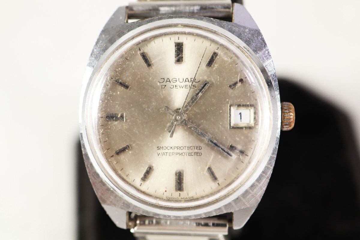 JAGUAR ジャガー 17 JEWELS 手巻き 腕時計