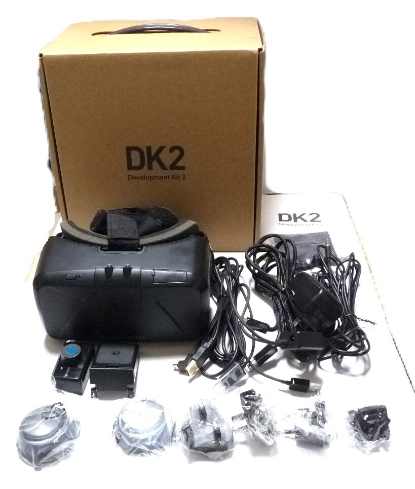 【現状品】Oculus Rift Development Kit 2 (DK2) オキュラス リフト 3D ヘッドマウントディスプレイ
