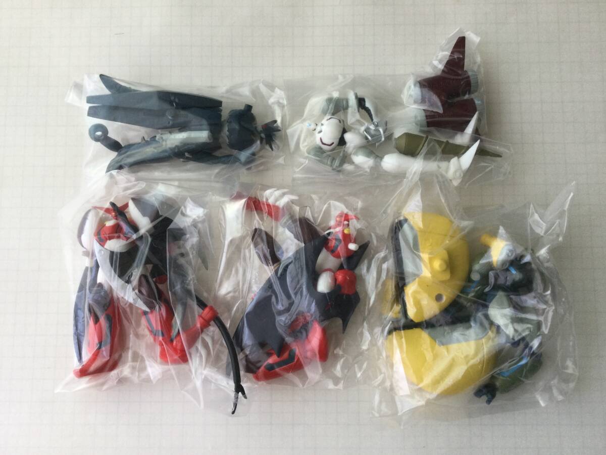 ガシャポンEX HGシリーズ 真ゲッターロボ　世界最後の日　全5種コンプリートセット（未開封・外袋台紙5枚付き）