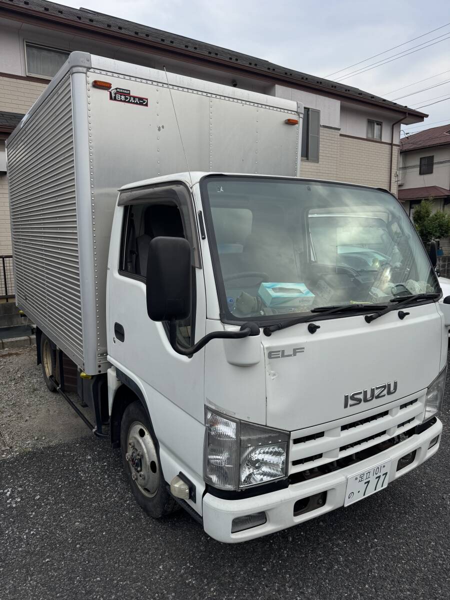 いすゞエルフ/車検取立て/平成25年式/ディーゼルターボ/4WD
