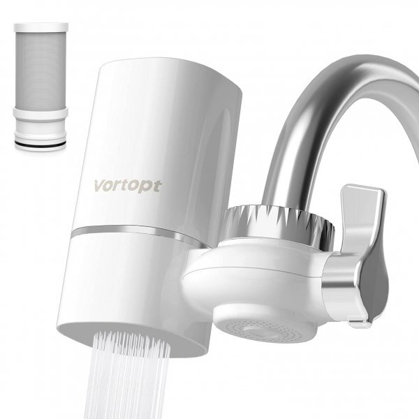 蛇口直結型 浄水器 カートリッジ1個入り 5段階ろ過 NSF認証済 PFOS/PFOA除去対応 節約型 高流量設計 フィルター寿命3〜6ヶ月 T1
