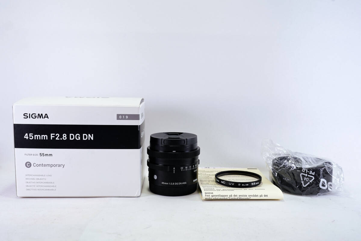 【美品】Sigma 45mm F2.8 DG DN ソニーE用