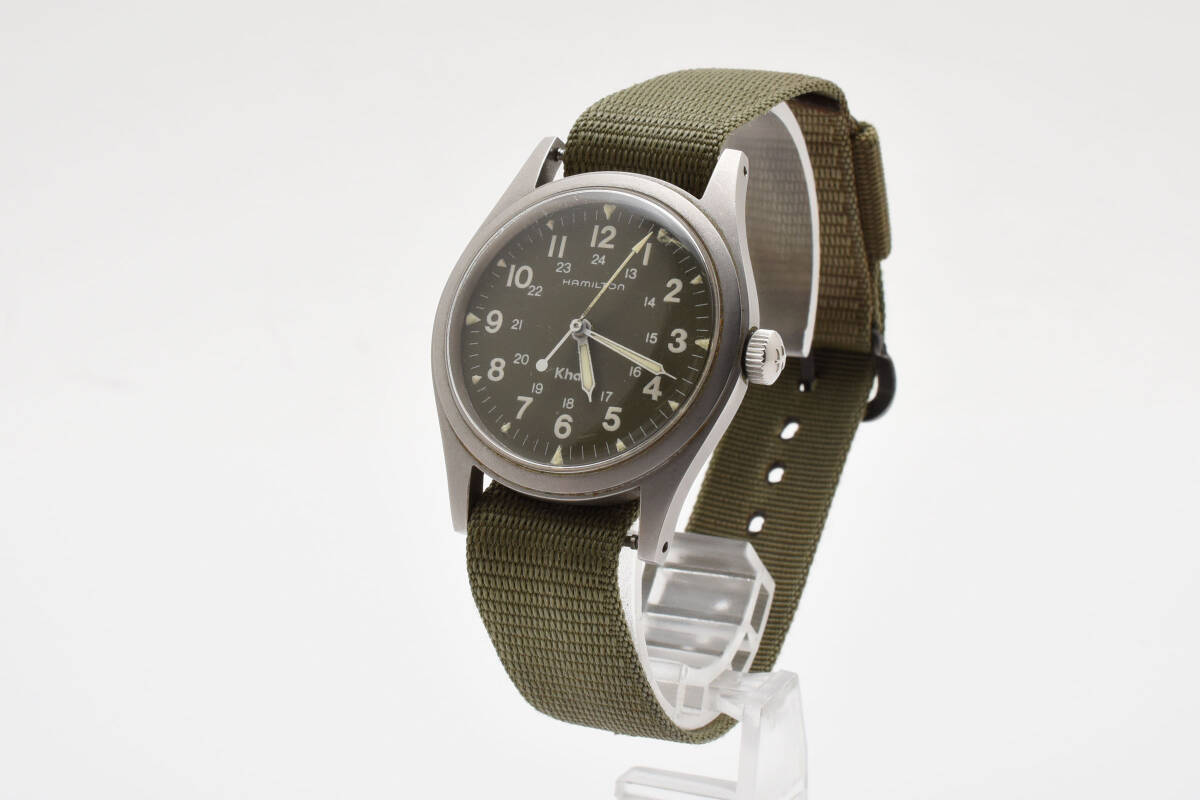 稼働品 HAMILTON Khaki　ハミルトン　カーキ 9415　腕時計　手巻き