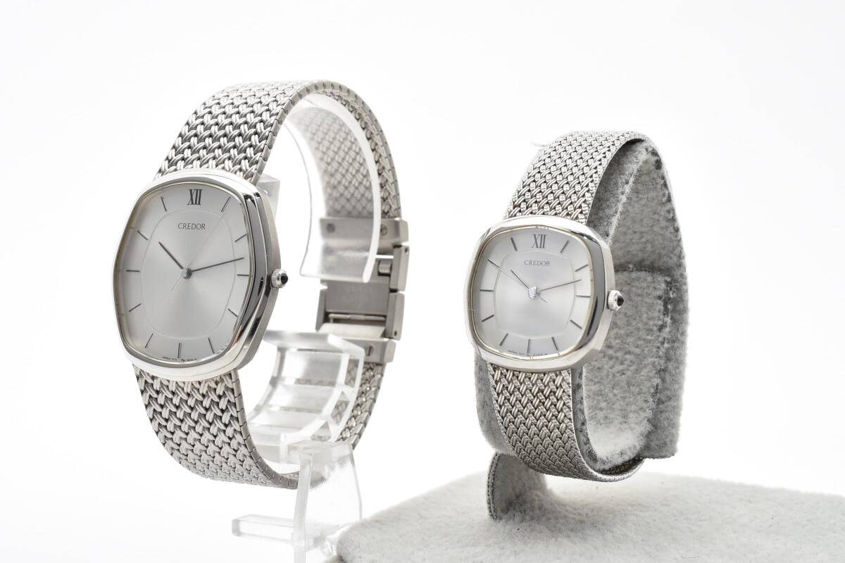 稼働品 SEIKO　CREDOR　セイコークレドール 7771-5040 1271-5030　ペア　腕時計