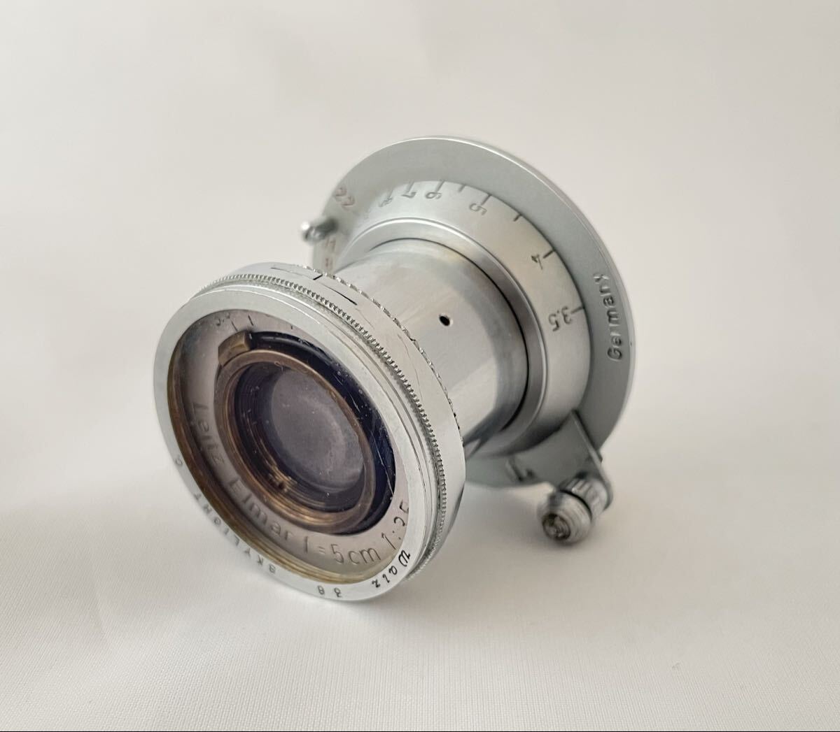 希少品　ライカ　赤エルマー　Leitz Elmar 5cm F3.5　一眼カメラ用　レンズ　AAB84