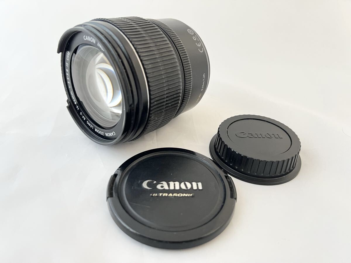 Canon キャノン　EF-S 15-85mm F3.5-5.6 IS USM　ジャンク　一眼カメラ　レンズ A120