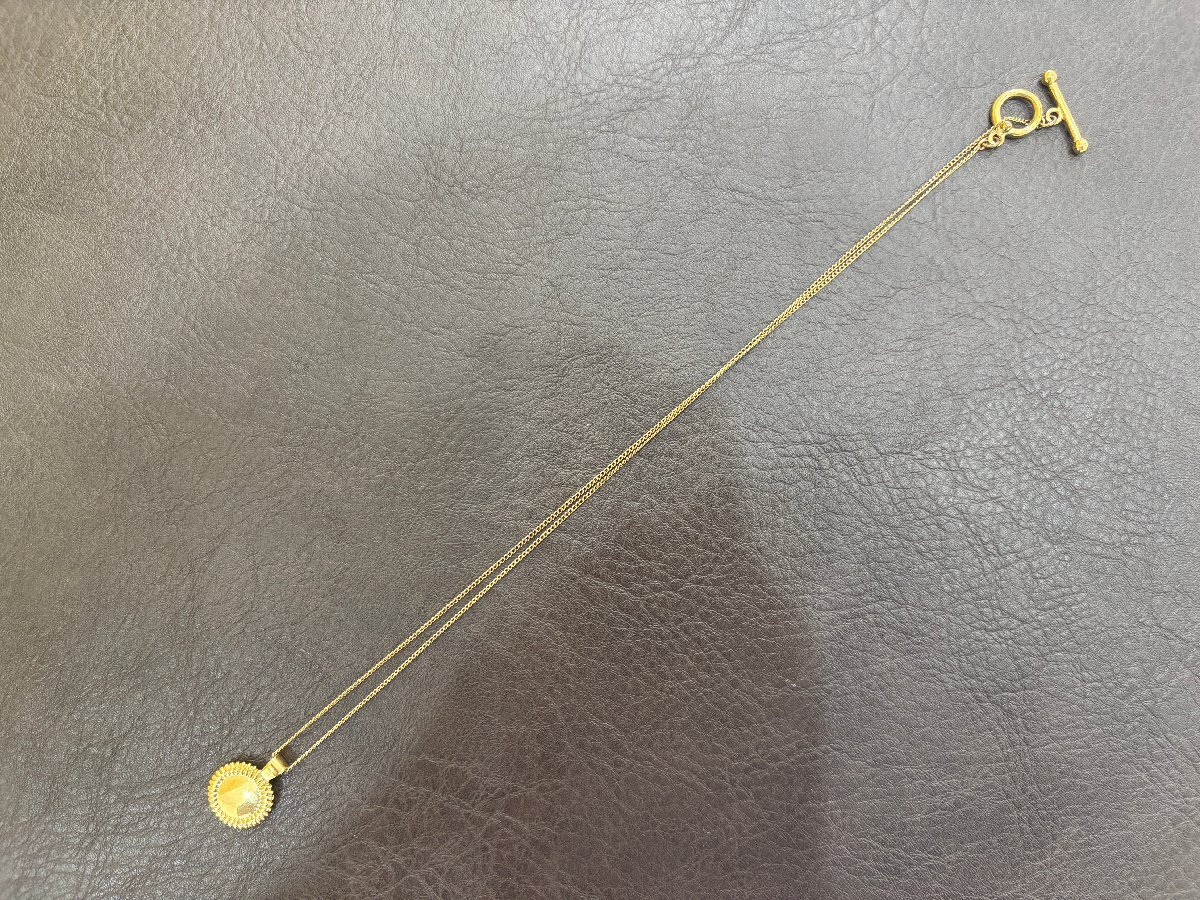 1円スタート PHILIPPE AUDIBERT フィリップ オーディベール ネックレス ゴールド チェーン