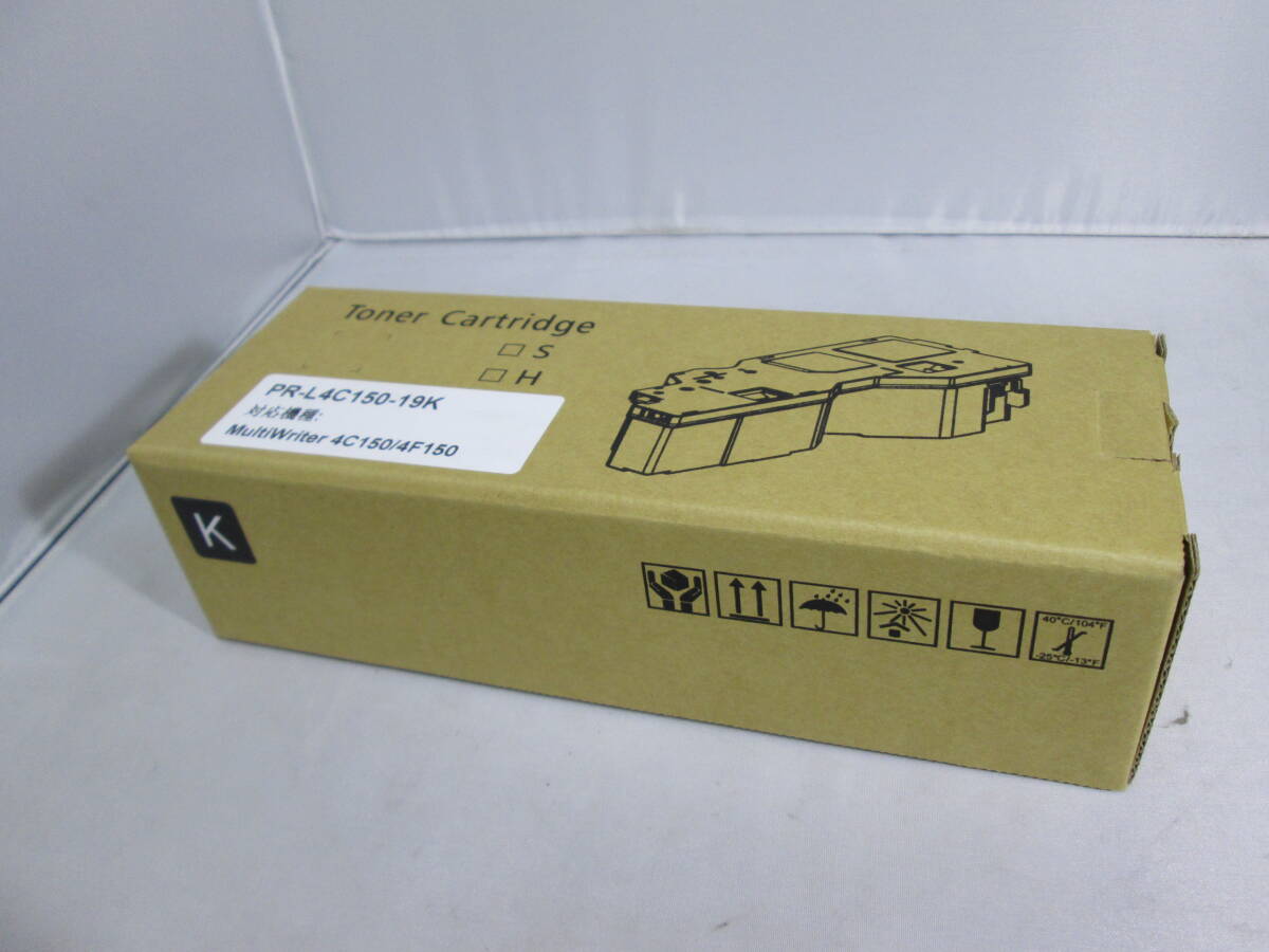 313H 【新品未開封】　NEC用トナーカートリッジ　PR-L4C150-19K 互換品　対応機種MultiWriter 4C150/4F150