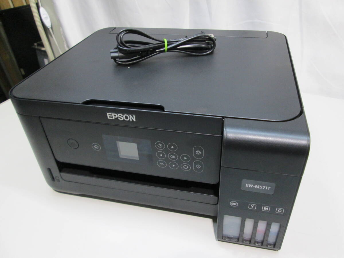 326H EPSON エプソン EW-M571T インクジェット複合機 総印刷枚数133532枚 通電〇　ジャンク品