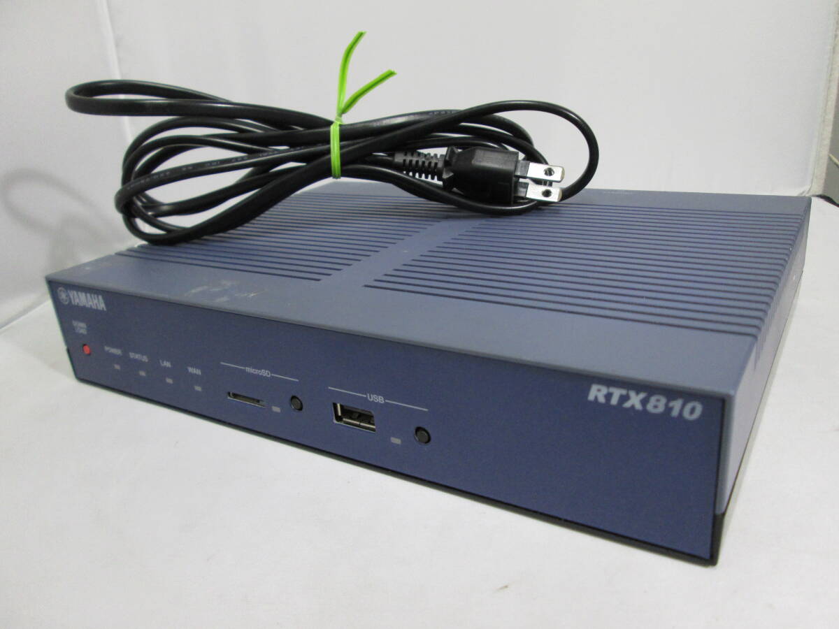 328H YAMAHA ヤマハ RTX810 ギガアクセスVPNルーター　通電〇 