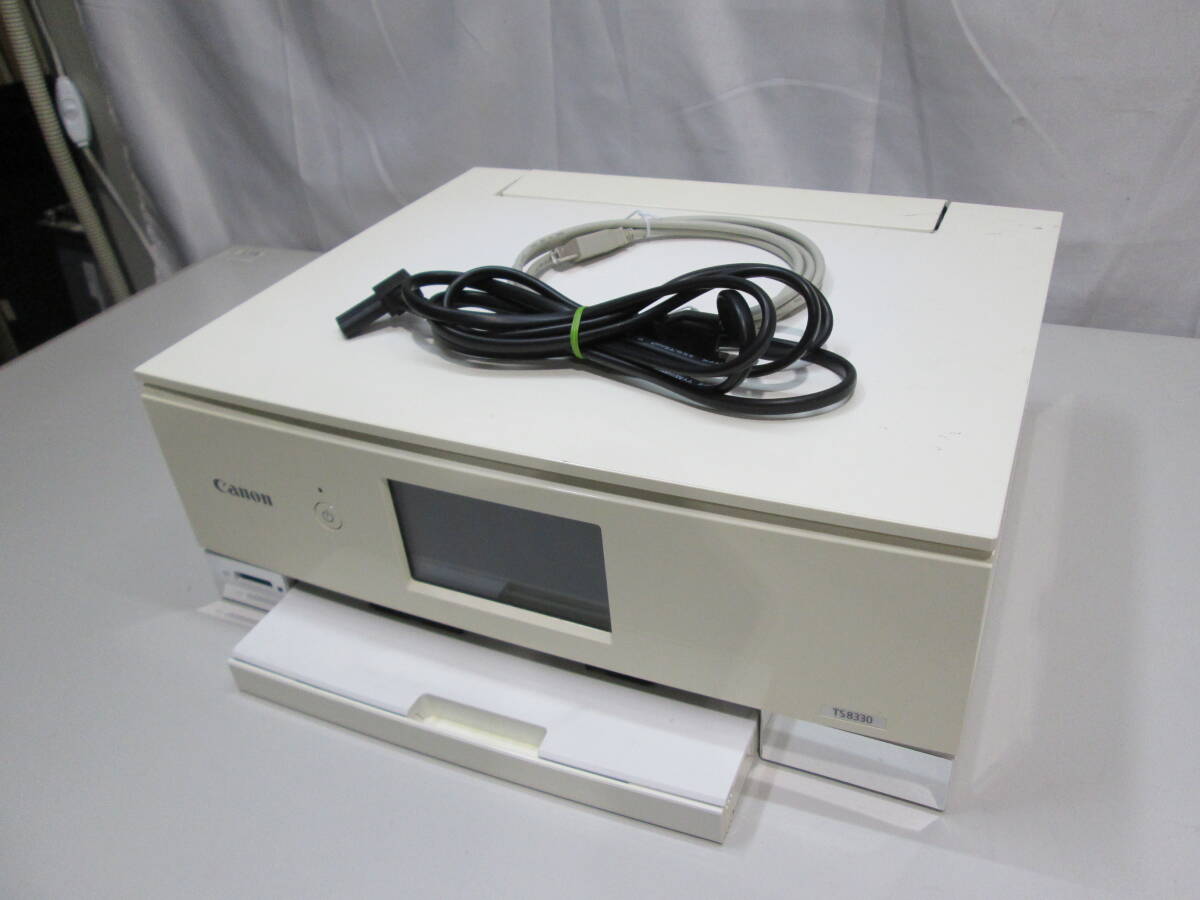 332H Canon キャノン インクジェットプリンター PIXUS TS8330 通電〇〈総印刷枚数2444〉 