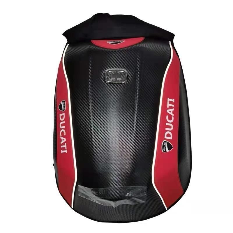 ★アウトレットセール★新品 MotoGP DUCATI RACING バイク リュックバッグ バックパック 防水カバー付き レーシング グッズ 通勤
