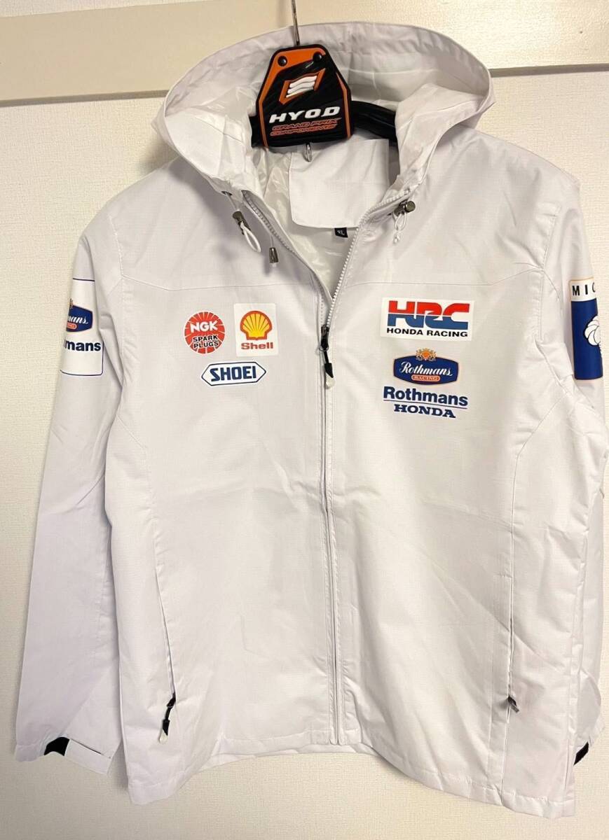 ★アウトレットセール★新品 L MotoGP RACING ロスマンズ Rothmans x NSR ジャケット バイクウェア HRC レーシング アウトドア