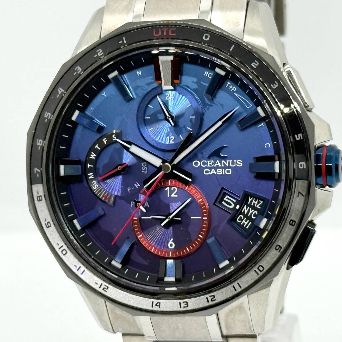 CASIO カシオ OCEANUS オシアナス スペースブラザーズ OCW-G2000 ソーラー メンズ 腕時計 訳あり