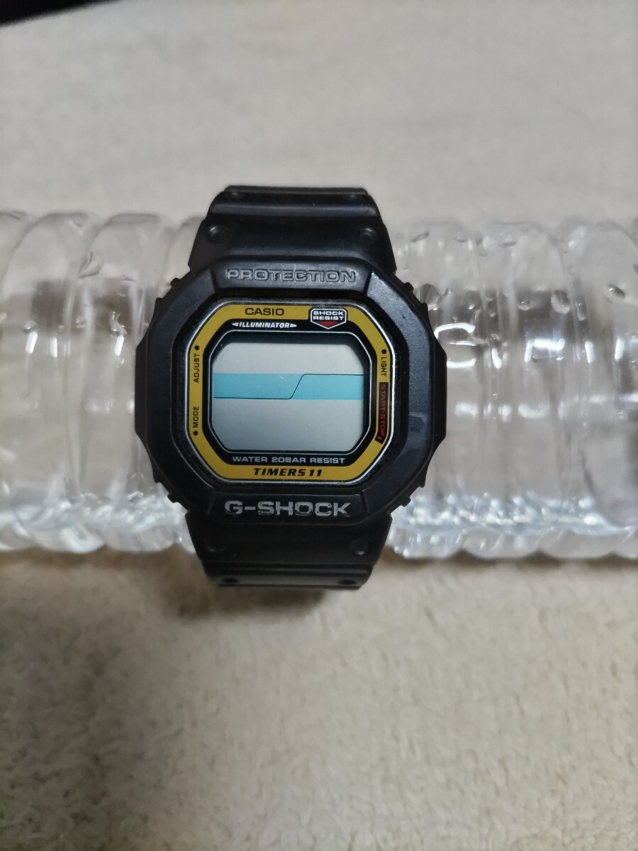 CASIO G-SHOCK DW-56RT TIMERS 11 ブラック デジタル 腕時計 審判 レフリー