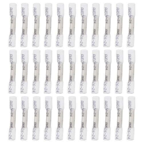 150個セット HAMILO 熱収縮コネクタ 26-24AWG 絶縁圧着端子 防水 配線修理 (150個セット)