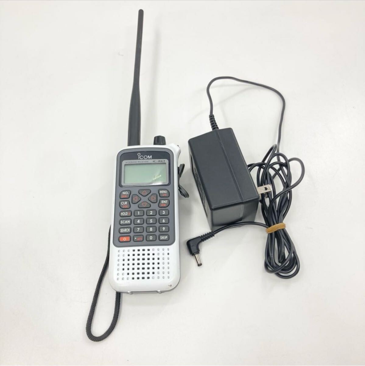 ICOM IC-RX7 広帯域受信機 ワイドバンドレシーバー 他社AC付 トランシーバー アマチュア無線