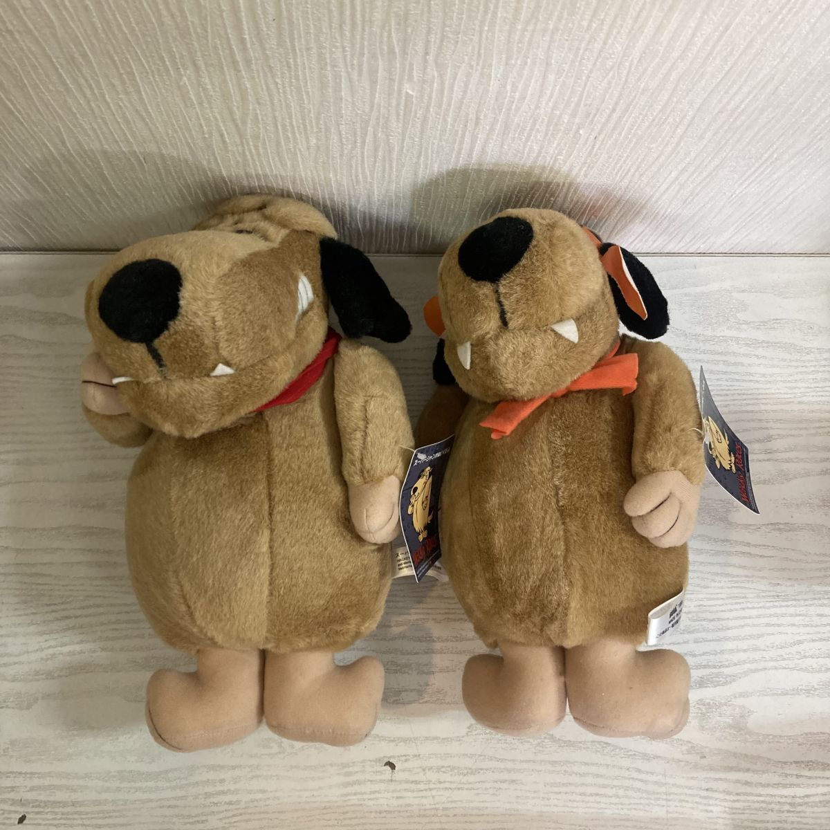 ね873【80】1円～ Wacky Races チキチキマシン猛レース スーパージャンボぬいぐるみ ケンケン まとめセット ジャンク