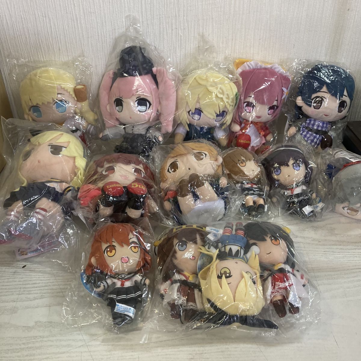 ね872【100】1円～ 艦隊コレクション 艦娘ぬいぐるみ 他 ぬいぐるみ まとめセット ジャンク