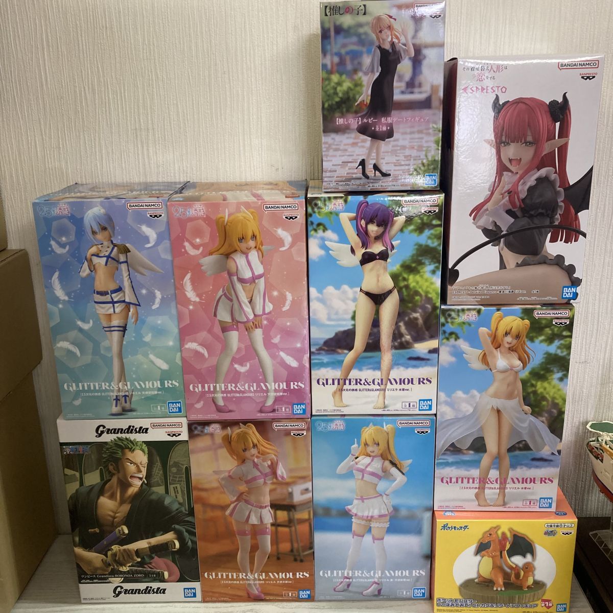 ね858【140】1円～ 未開封 2.5次元の誘惑 GLITTER＆GLAMOURS 他 プライズフィギュア まとめセット