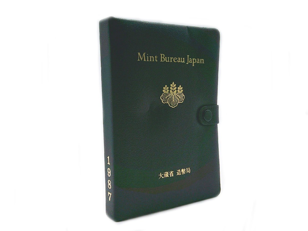 □大蔵省 造幣局 1987 Mint Bureau Japan プルーフ貨幣セット 昭和62年 硬貨 日本円 コレクション□/F