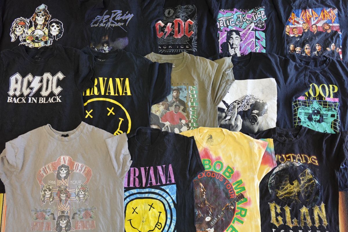 TS-BND126 ワケあり バンドT プリントTシャツ 半袖 ボブマーリー ACDC ガンズアンドローゼズ￥1～ビンテージUSA古着卸セット業者まとめ