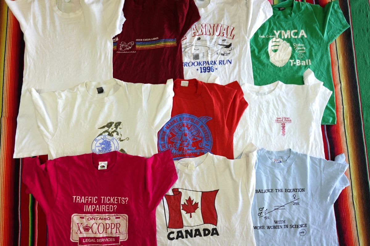 TS-OLD59 vintage OLDプリントTシャツ クルーネック シングルステッチ￥1～ビンテージUSA古着卸セット業者まとめ