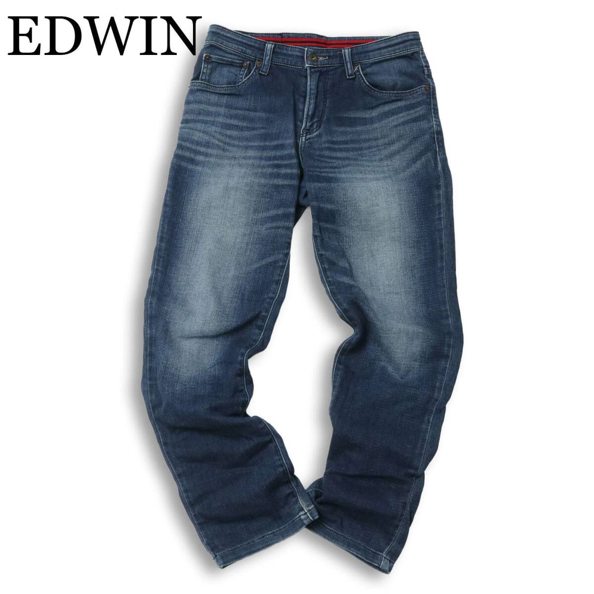 EDWIN エドウィン 通年★ 【KQ33R GOLDRUSH】 USED加工 ストレッチ デニム パンツ ジーンズ Sz.S メンズ