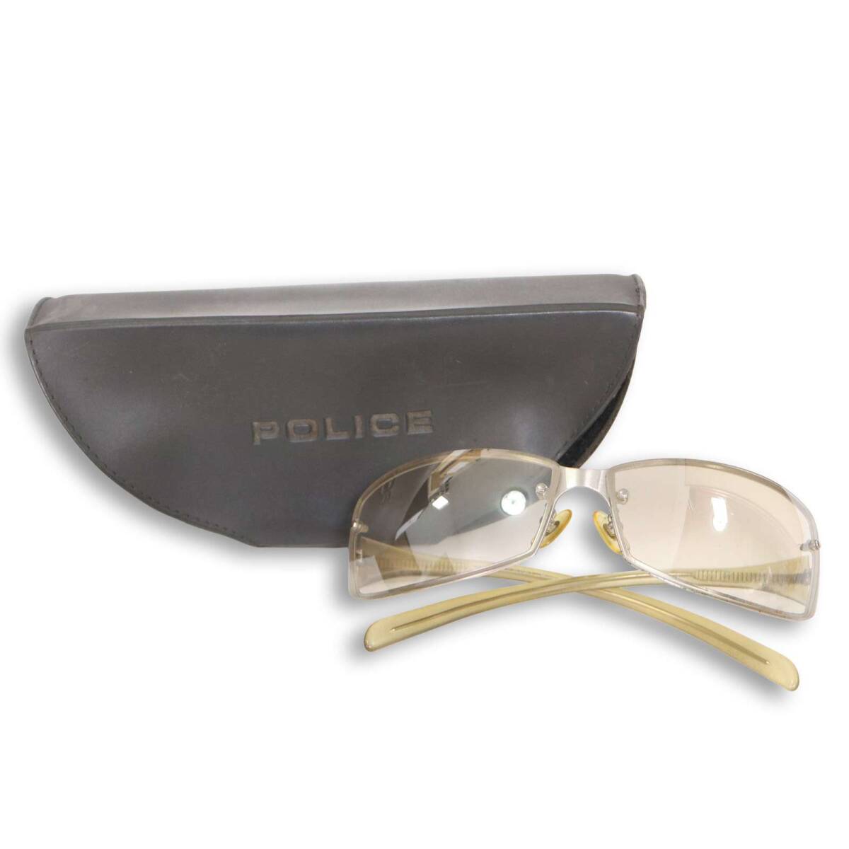 イタリア製★ POLICE ポリス 通年★ サングラス アイウェア Sz.F メンズ ケース付き★