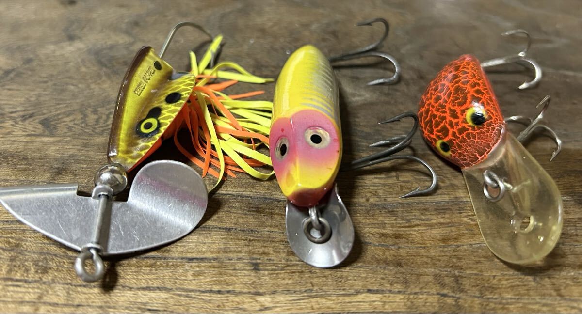 【ヘドン　Heddon 】　ブラッシュポッバー　他2点の3個セット