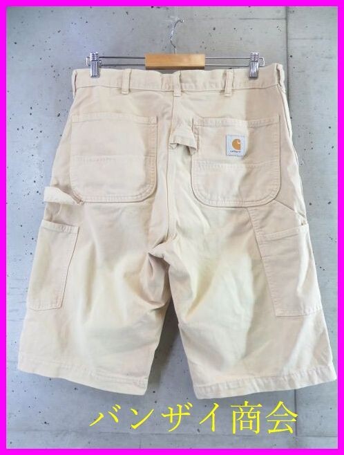 55s617◆日本製◆86cm◆Carhartt カーハート ショートパンツ/ハーフパンツ/ショーツ/デトロイトジャケット/アクティブパーカー/ダブルニー