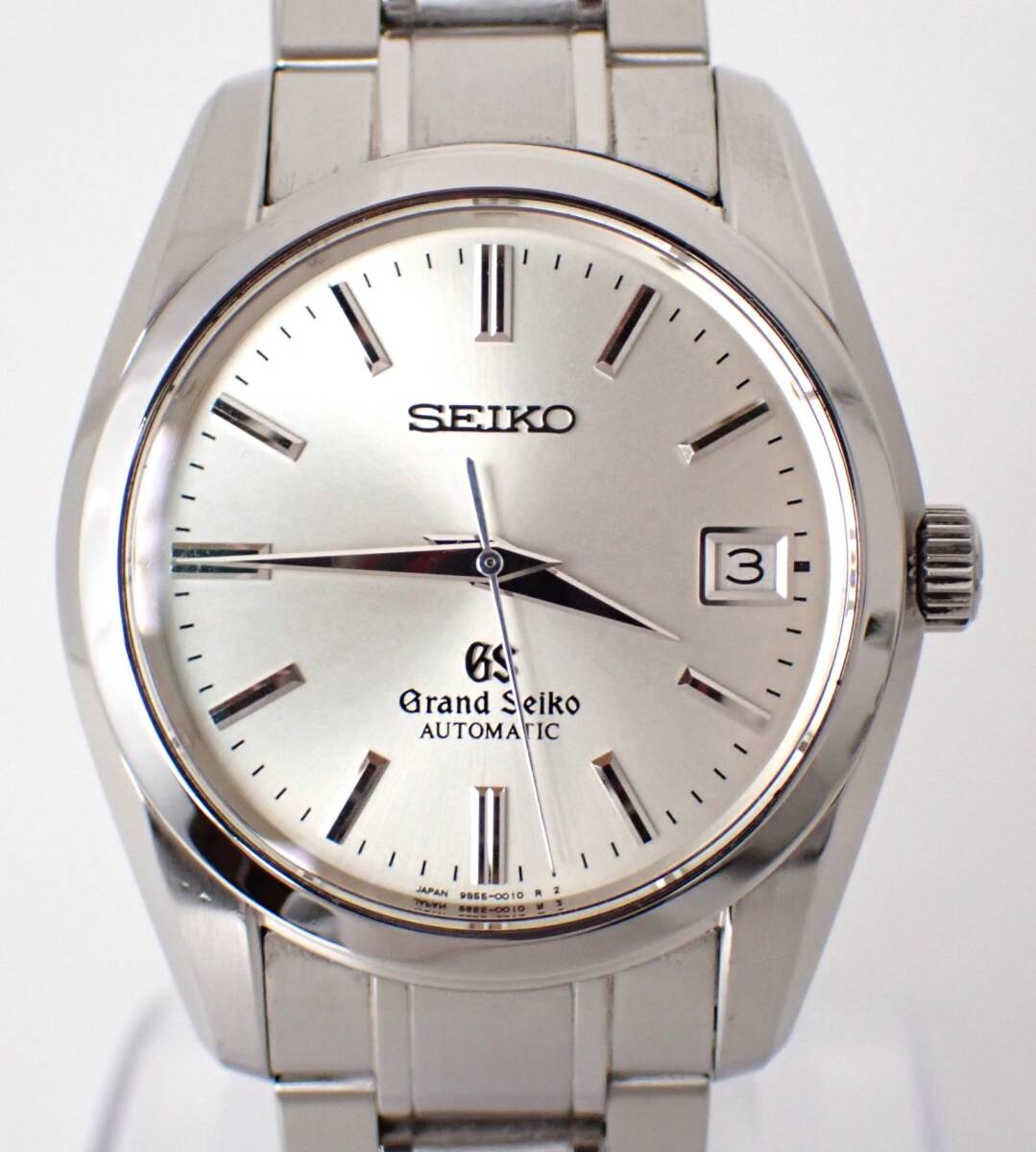 新品仕上げ済 Grand Seiko(グランドセイコー) メカニカルオートマティック 9S55-0010/SBGR001 SS AT 自動巻き シンプル デイト表示 メンズ