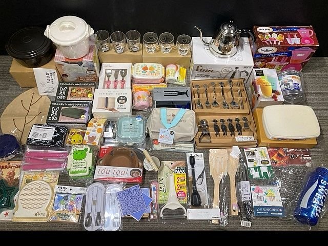Y5226M キッチン用品 雑貨 便利グッズ レンジ調理器 保存容器 カトラリー ランチBOX お弁当箱 セット まとめ