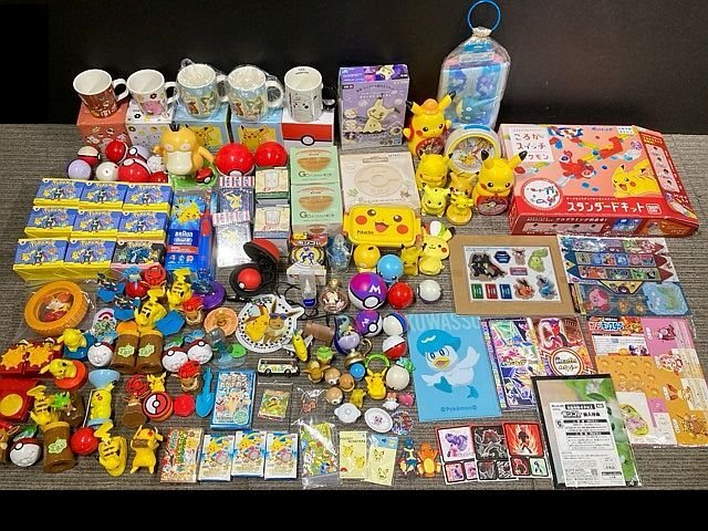 Y5163M ポケットモンスター ポケモン グッズ フィギュア ミニチュア リーメント モンコレ 食器 手のひらピカチュウ 時計 まとめ