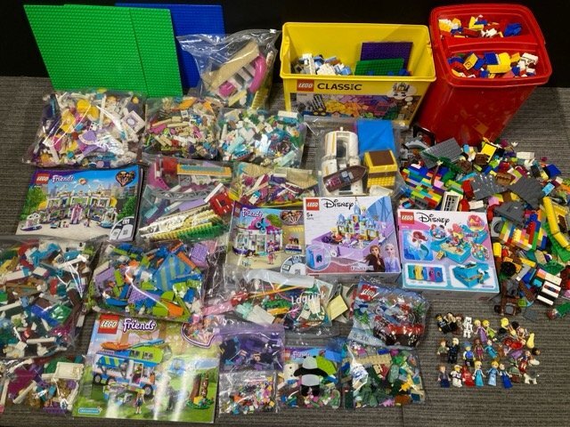 Y5172M LEGO レゴブロック 約14kg レゴフレンズ ミニフィグ ディズニー アナ雪 アリエル ショッピングモール まとめ β