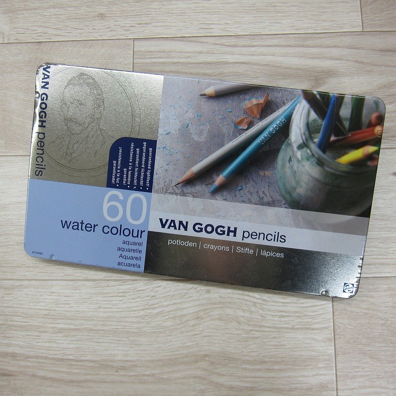 A6882R ヴァンゴッホ 水彩 色鉛筆 60色 T9774-0065 Van Gogh