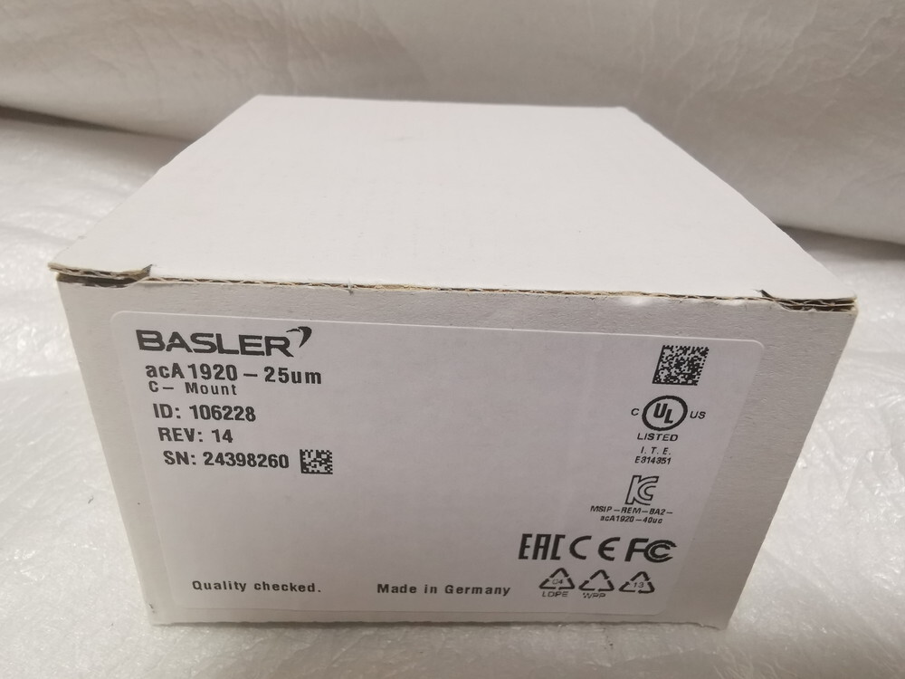 ★新品★ Basler acA1920-25um 200万画素USB3.0カメラ Cマウント 複数有