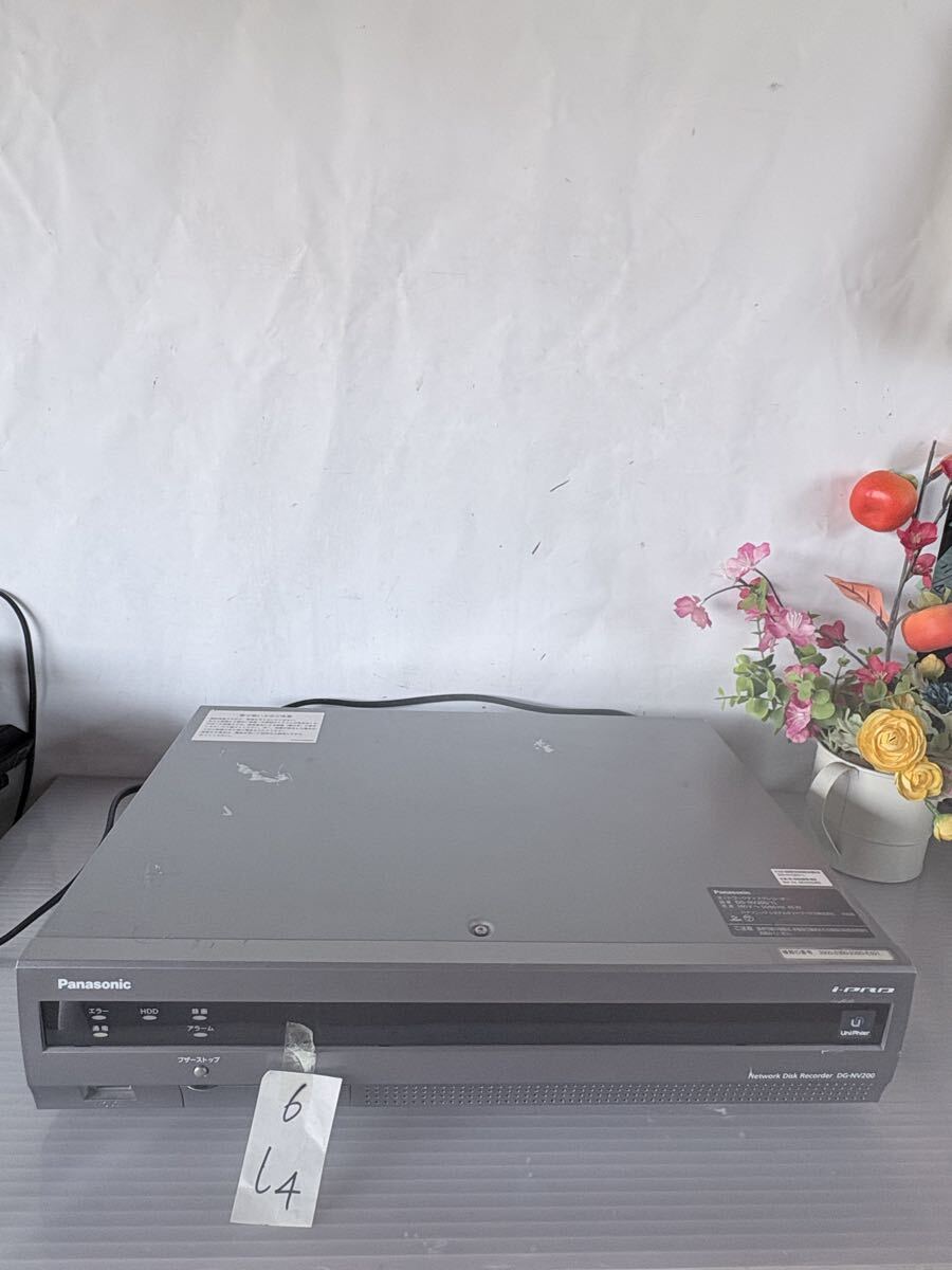 6/し4 Panasonic /DG-NV200/1L ネットワーク ディスクレコーダー 