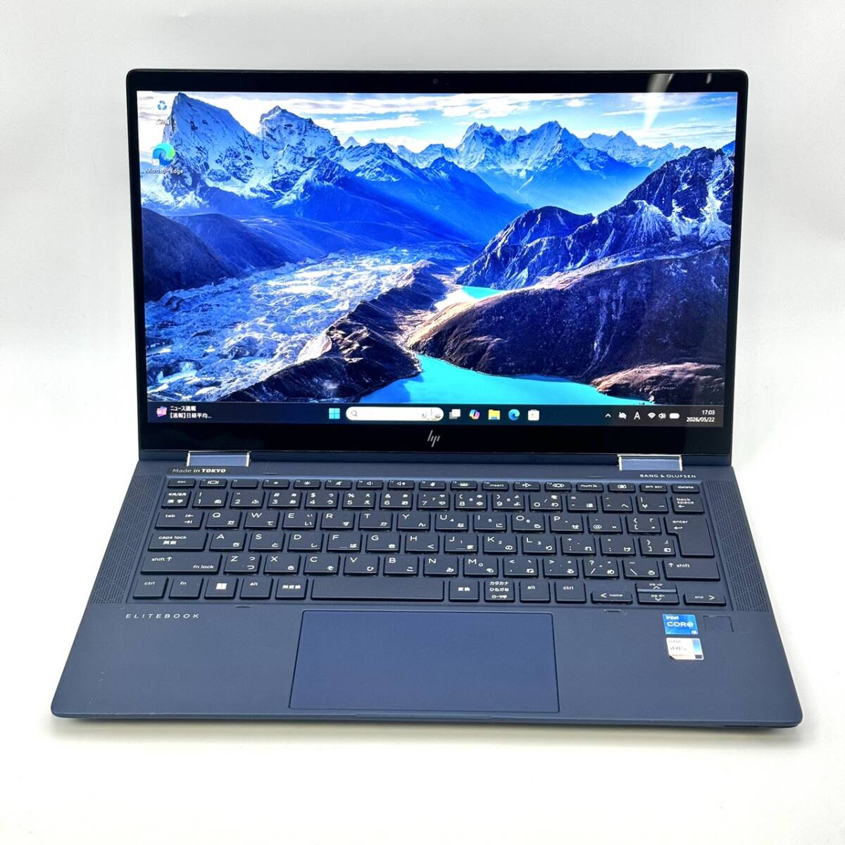 【Bランク/中古】HP Elite Dragonfly G2 Core i5 1135G7 11世代 メモリ8GB SSD256GB Office2024 Windows11 Pro ブルー
