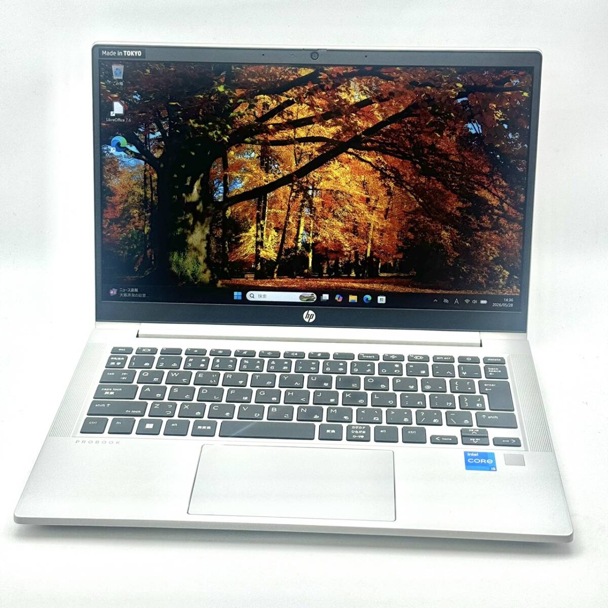 【Bランク/良品】HP ProBook 430 G8 Core i5 1135G7 11世代 メモリ8GB SSD256GB 13.3インチ Office2024 Windows11 Pro シルバー ②