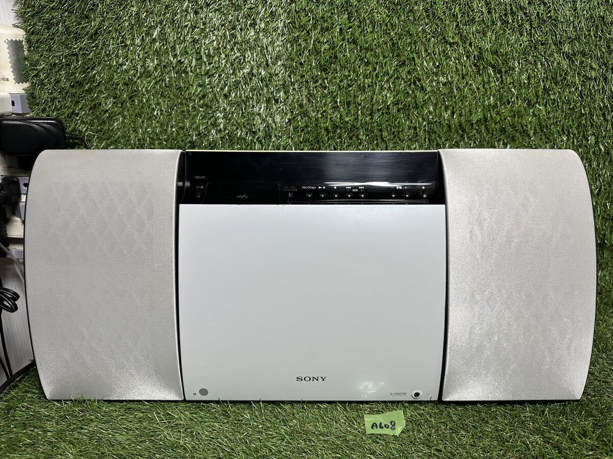 A608 SONY ソニー HCD-V30 ウォークマン用ドックコンポ CD ラジオ　通電確認のみ