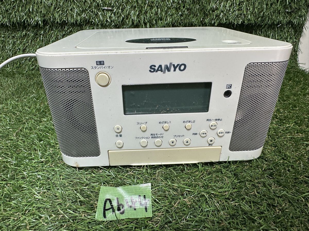 A644 SANYO DD - N50 CDラジカセ　通電確認のみ