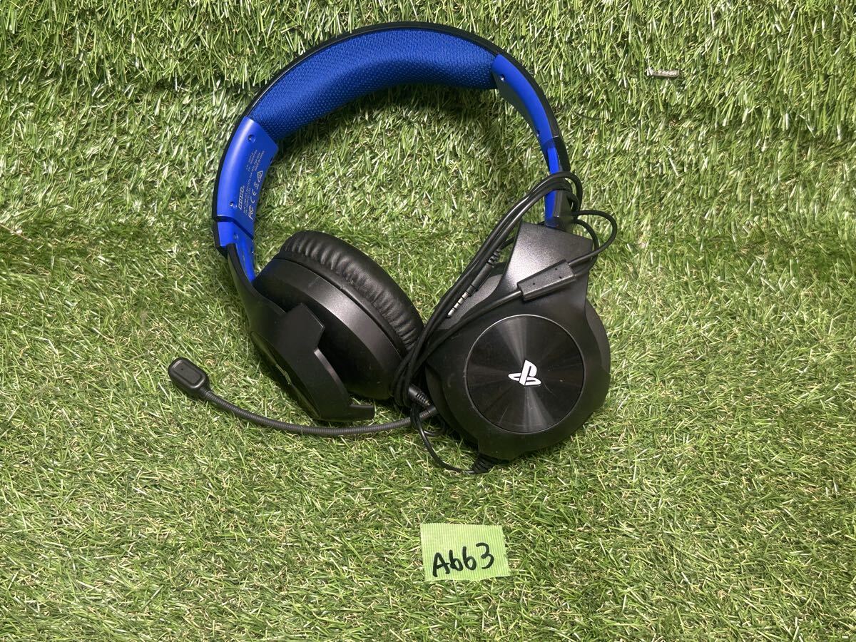 A663 HORI PS4 ヘッドホン 現状品