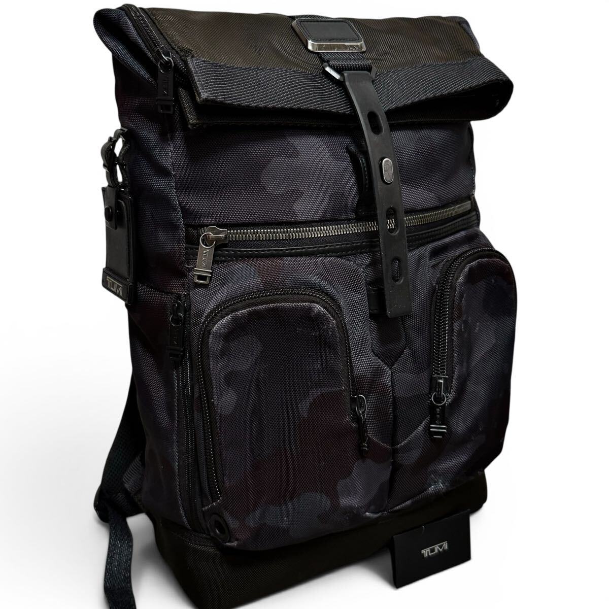 最高級 TUMI トゥミ ALPHA BRAVO アルファ ブラボー ランス ロールトップバックパック リュック ビジネスバッグ 大容量 A4 書類鞄 メンズ