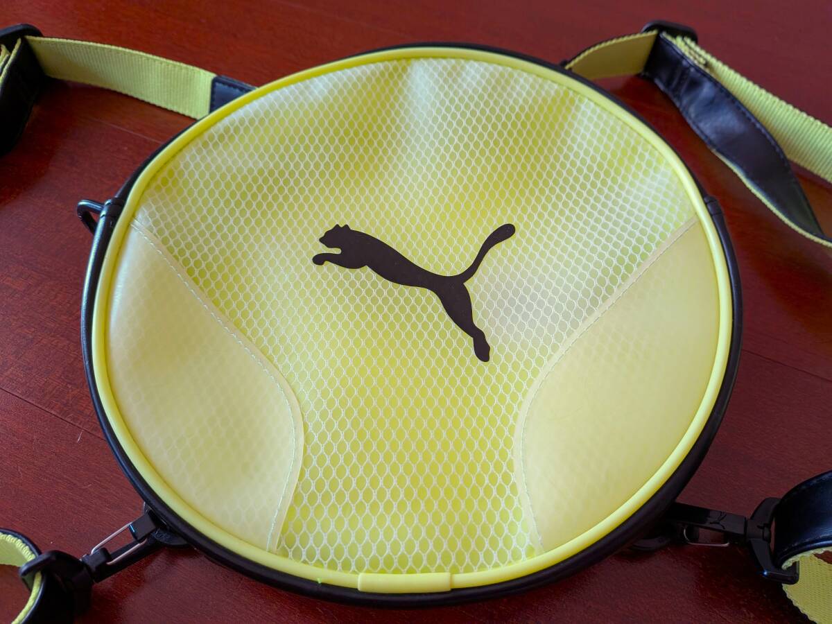 puma 円形 2way リュック／ショルダーバッグ 直径約22cm×マチ約4cm