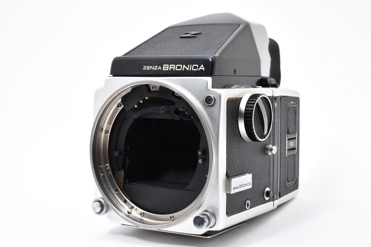 ZENZA BRONICA ゼンザブロニカ ETR シルバー 中判フィルムカメラ