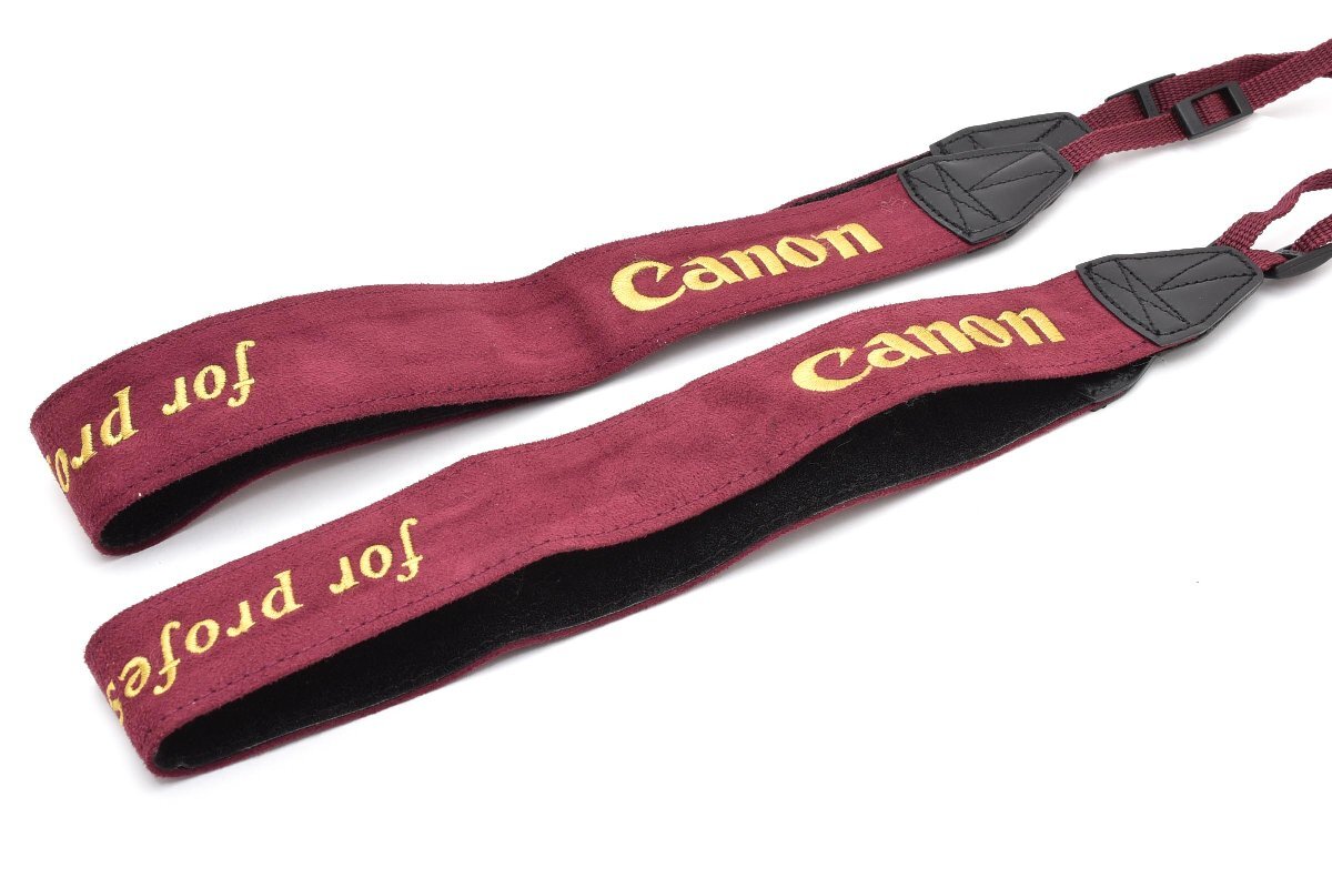 Canon （キャノン）EOS DIGTAL for professional 刺繍 ストラップ　2本