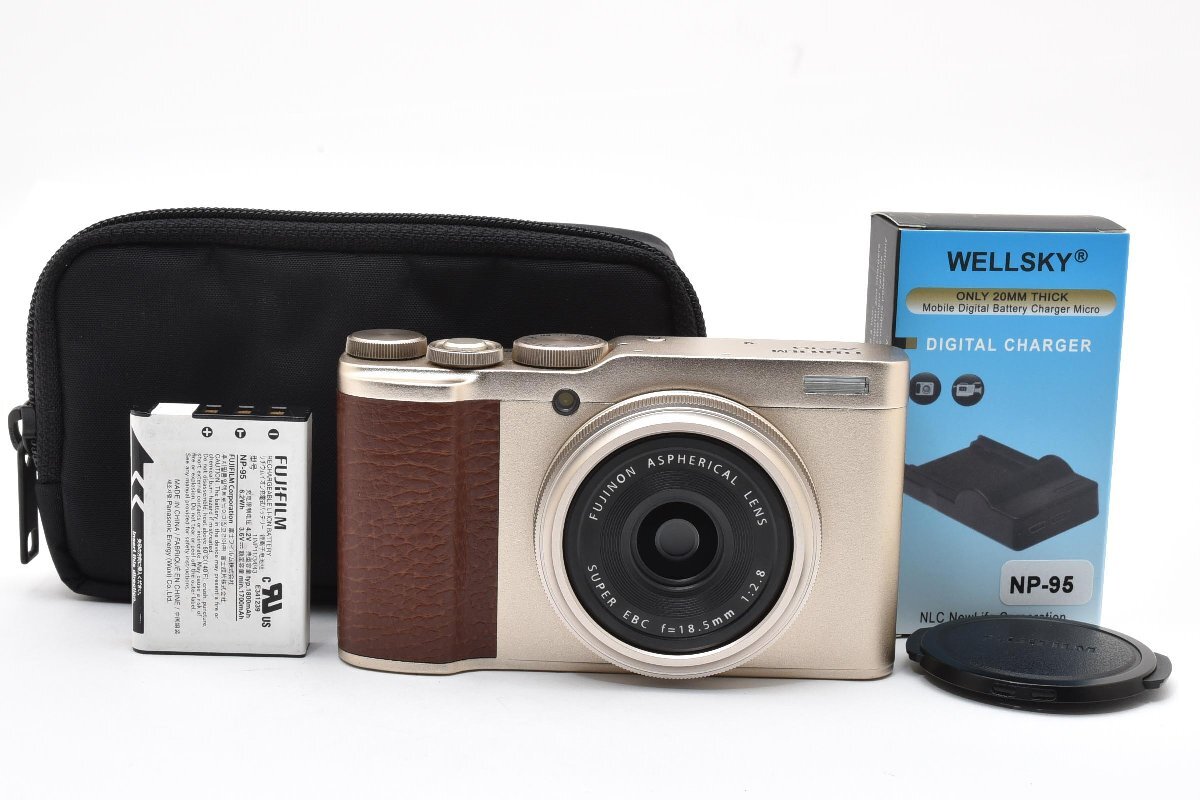 美品 FUJIFILM XF10 高級コンパクトデジタルカメラ ゴールド